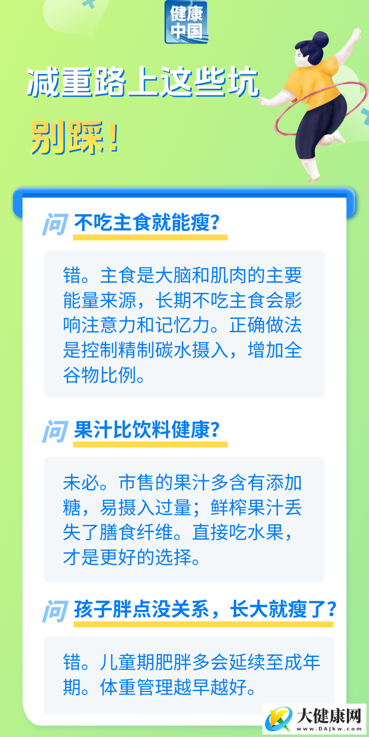 孩子减重路上有哪些“绊脚石”?如何不减营养只减“多余能量”?
